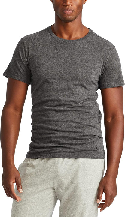 HOTPolo Ralph Lauren Underwear Men's Slim Fit Cotton Crew Tee 3 Pack