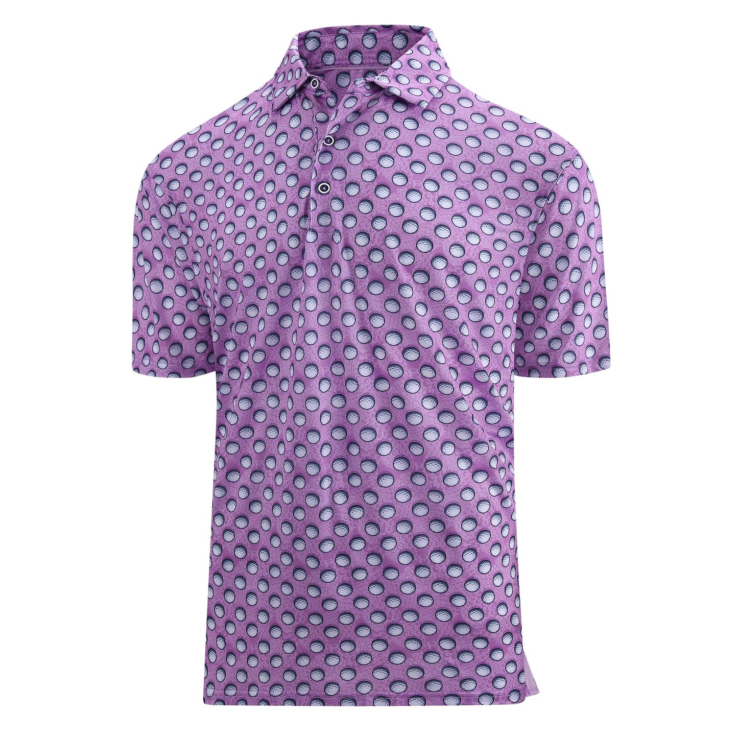 HOTDamipow Premium Golf Shirts for Men Dry Fit Performance Polo Short Sleeve Collared Shirt