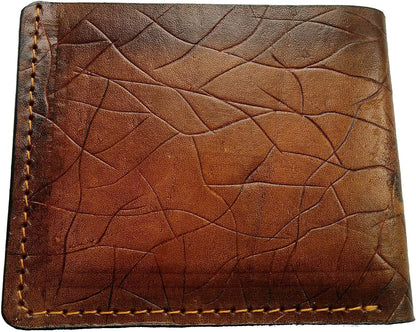 HOTIndian Chief Skull Leather Wallet for Men – Patriotic Native American Tribal Design with Feather Headdress – RFID Genuine Leather Bifold Biker Wallet, Carved & Tooled Wallet, Custom Personalized Gift