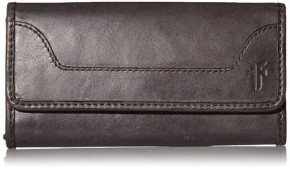 HOTFrye Melissa Wallet Cognac Antique Pull Up One Size