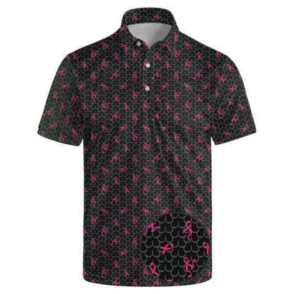 HOTGolf Polo Shirts for Men Funny Print Quick Dry Short Sleeve Performance Golf Shirts Moisture Wicking Polo Shirts