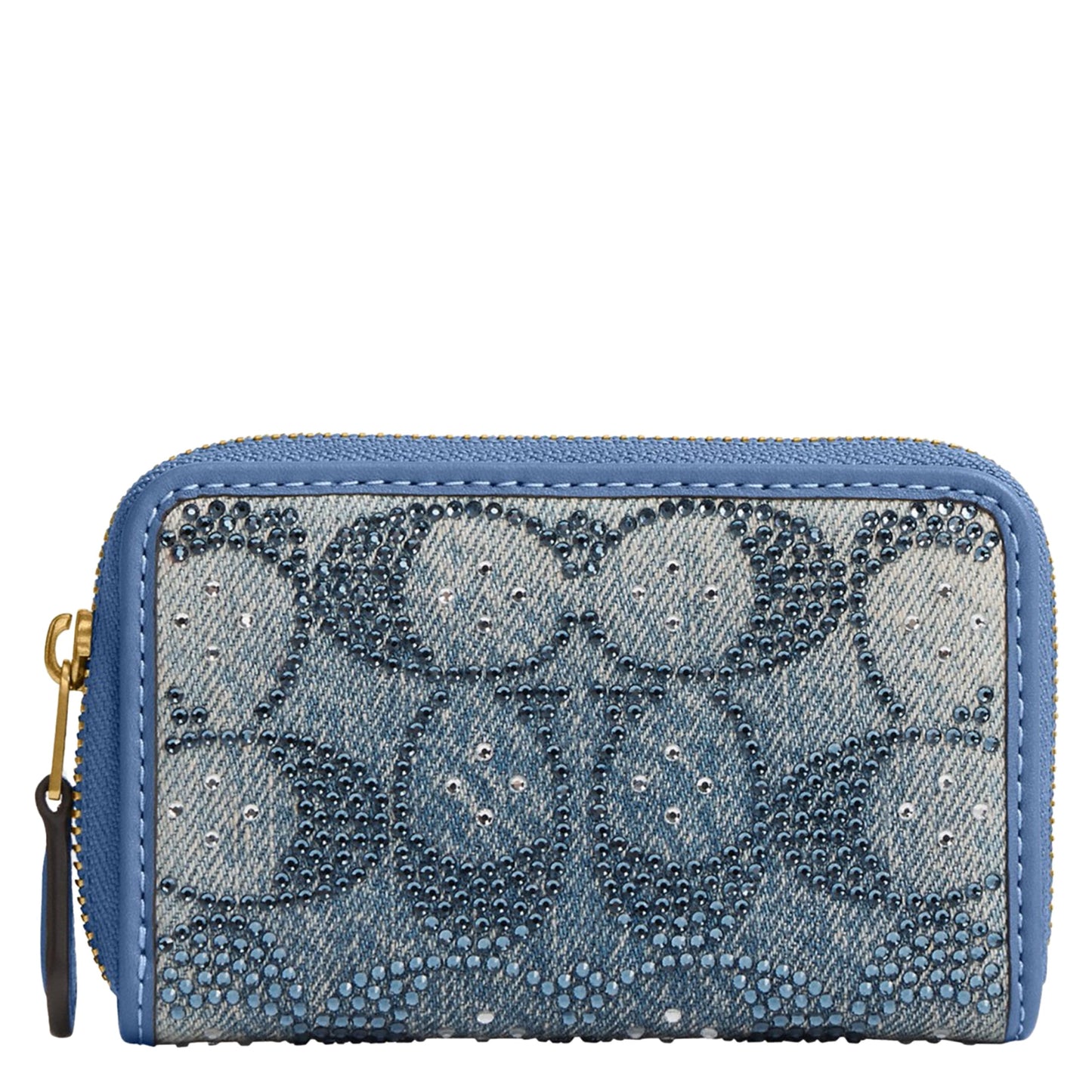 HOTCoach Essential Small Zip Around Card Case with Quilting