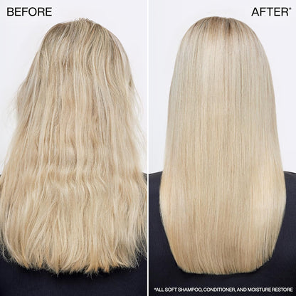 HOTRedken All Soft Shampoo - Moisturizes & Hydrates Dry Hair, Softens & Adds Shine, With Argan Oil, Safe For Color-Treated Hair