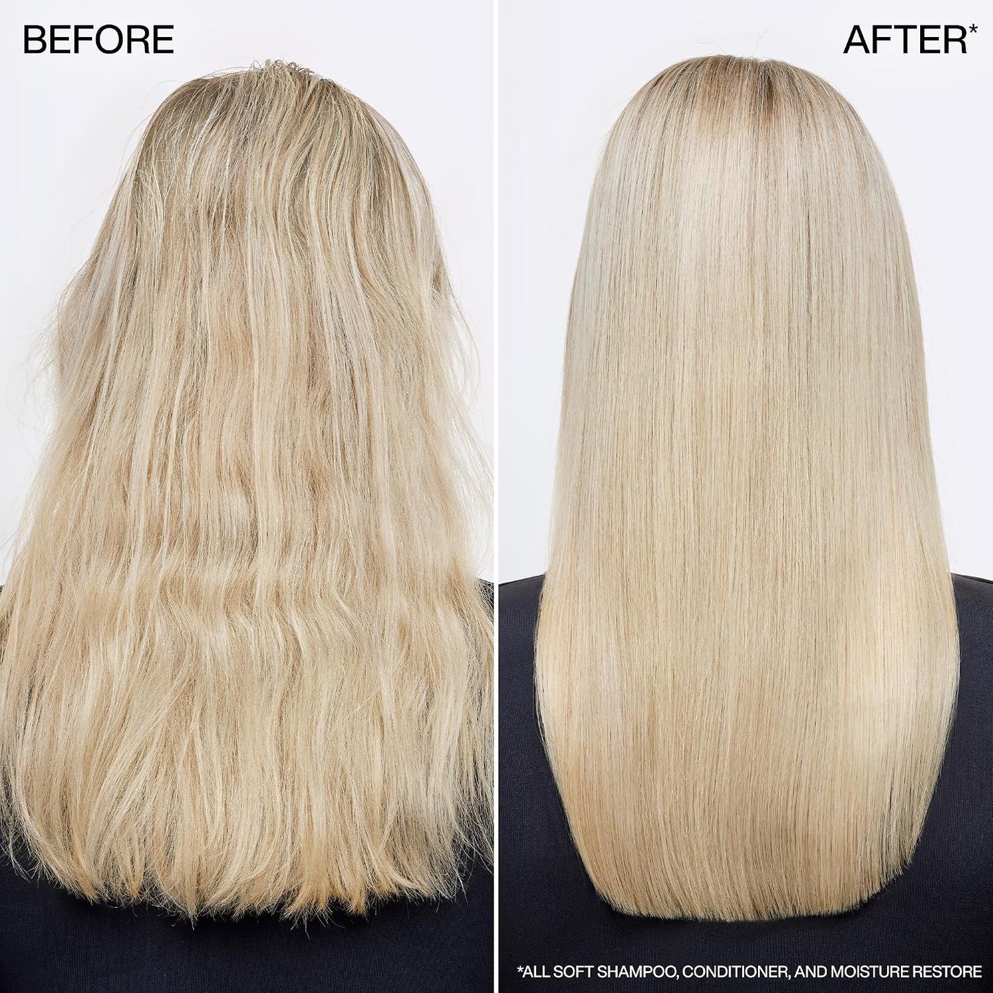 HOTRedken All Soft Conditioner - Moisturizes & Hydrates Dry, Brittle Hair, Softens, Smooths & Adds Hair Shine, Conditioner & Detangler