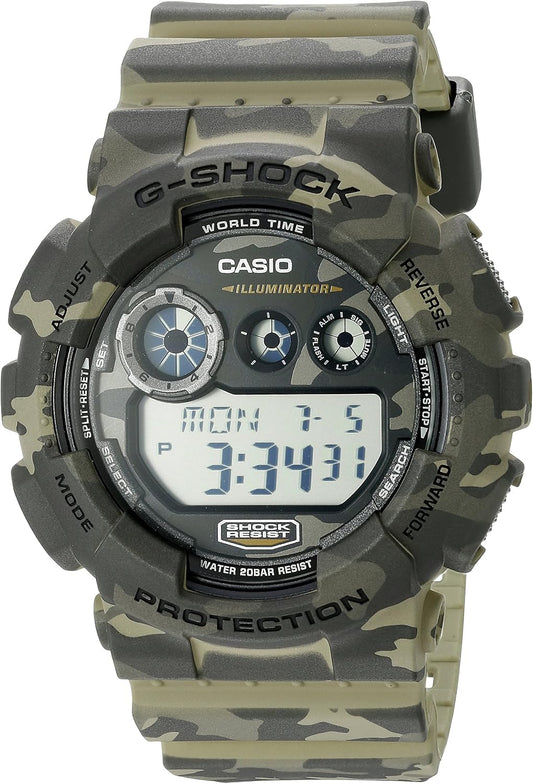 HOTG-Shock Men's GD-120CM Brown/Green