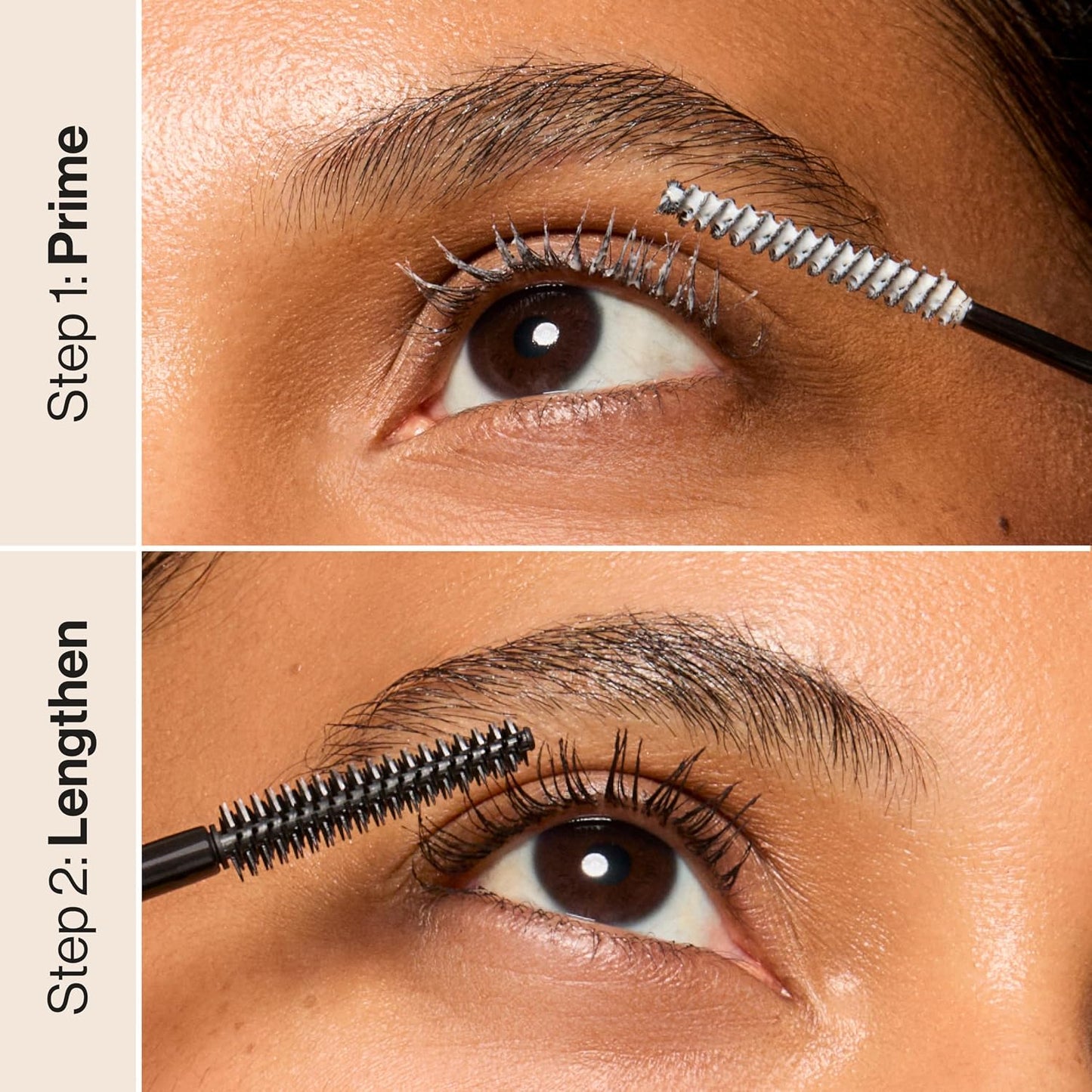 HOTHonest Beauty 2-in-1 Extreme Length Clean Mascara + Lash Primer | Lengthening + Volumizing | Cruelty Free + Safe for Sensitive Eyes | Black, .27 fl oz