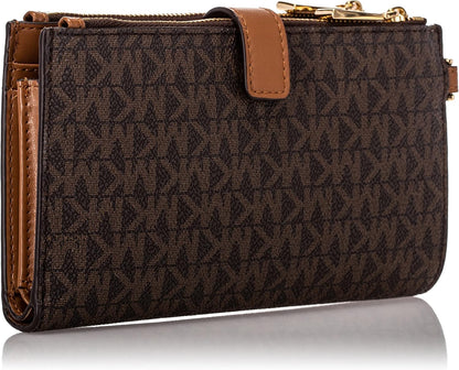 HOTMichael Kors Women's Jet Set Travel Top-zip Tote HandBag, Brown