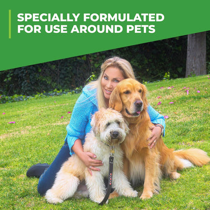 HOTSimple Green Outdoor Odor Eliminator for Pets, Dogs, Ideal for Artificial Grass & Patio (32 oz Hose End Sprayer & 1 Gallon Refill)
