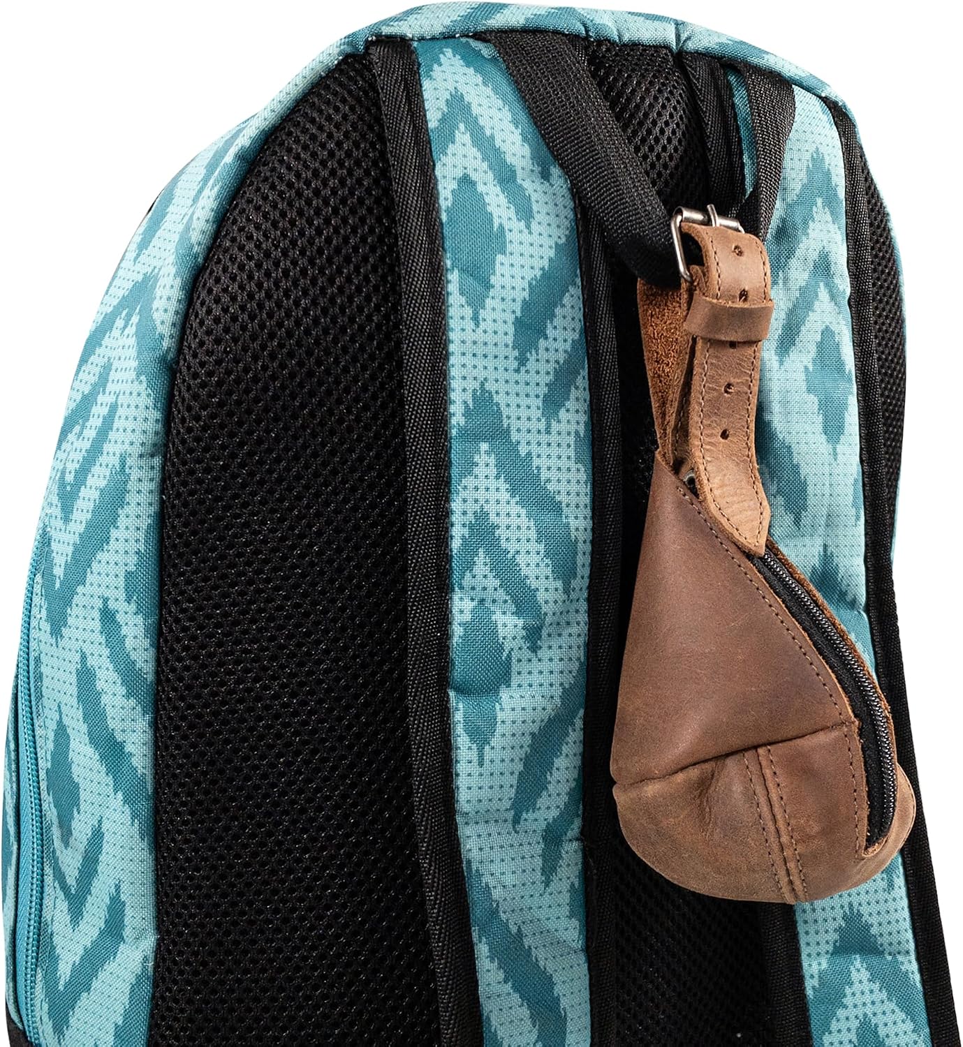 HOTHide & Drink, Leather Multipurpose Hanging Bag, Coin Cash Pouch, Key Organizer, Cable Holder, Handmade :: Bourbon Brown