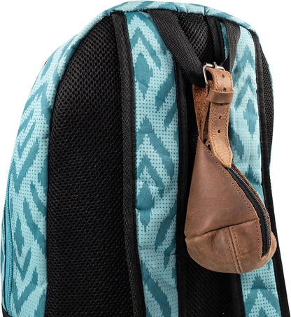 HOTHide & Drink, Leather Multipurpose Hanging Bag, Coin Cash Pouch, Key Organizer, Cable Holder, Handmade :: Bourbon Brown