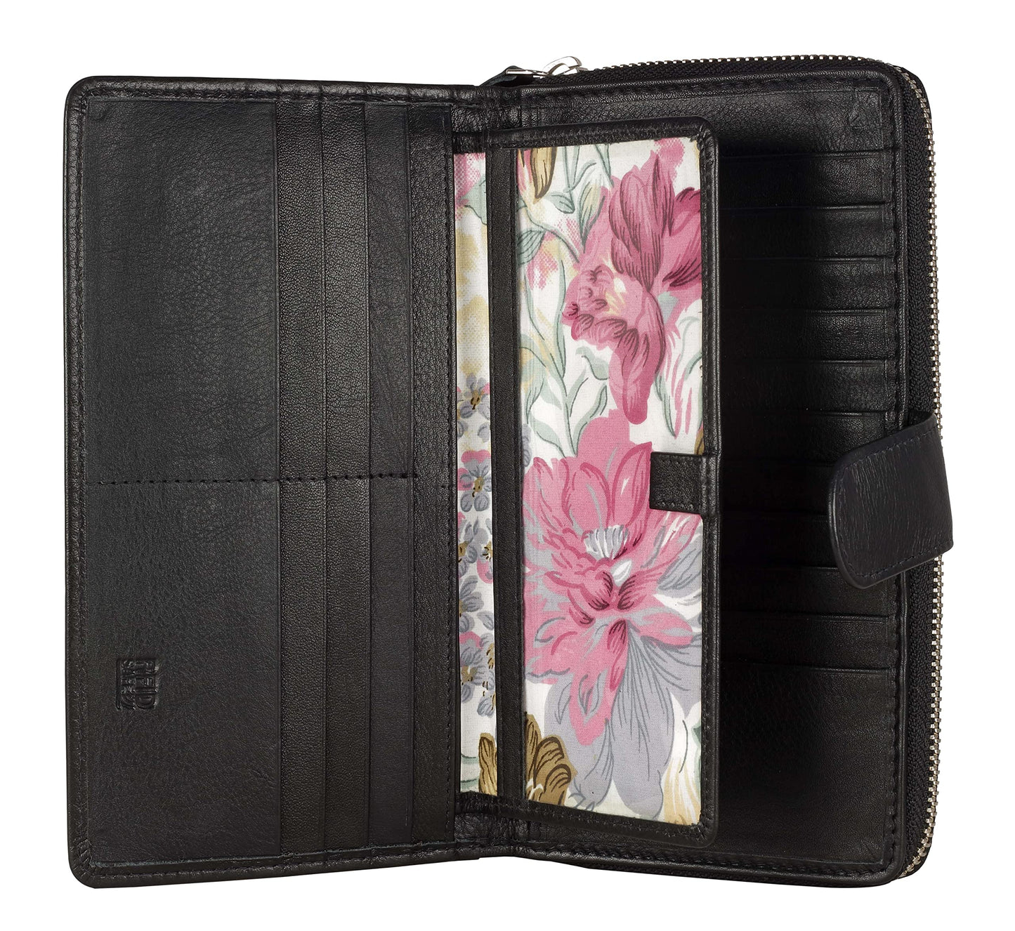 HOTBig Fat RFID Blocking Leather Organizer Checkbook Wallets For Women - Clutch