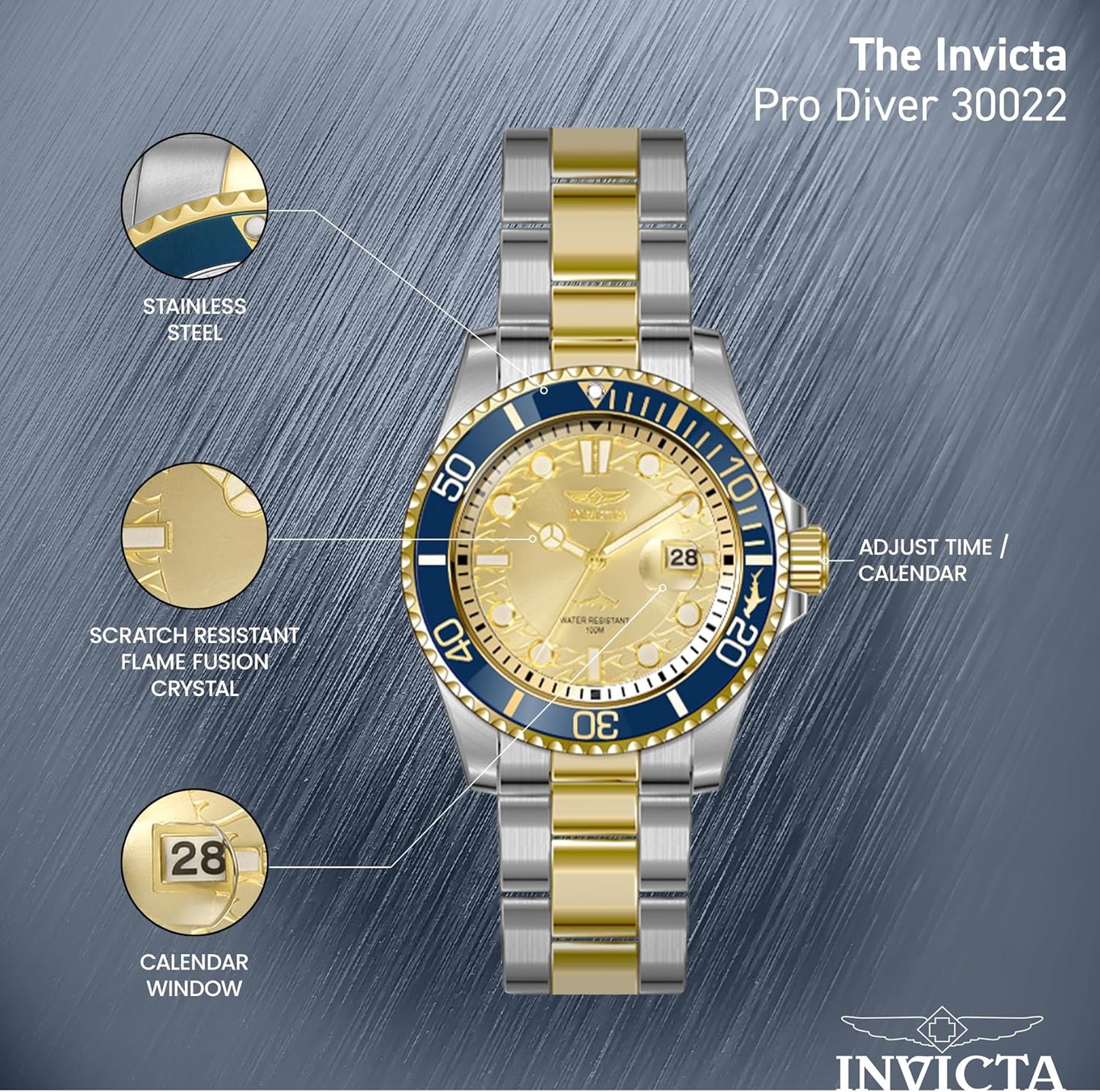 HOTInvicta Men's Pro Diver Quartz Watch