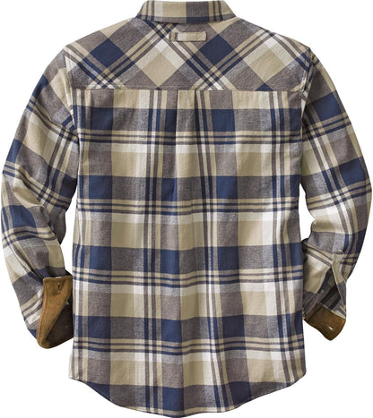 HOTLegendary Whitetails Mens Long Sleeve Button Down 100% Cotton Flannel Shirt