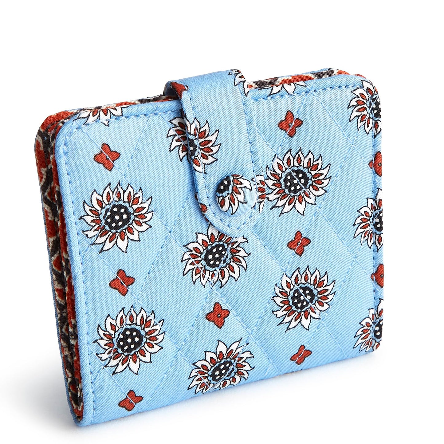 HOTVera Bradley Women's Premium Cotton Small Tab Wallet