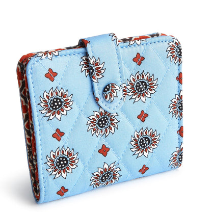 HOTVera Bradley Women's Premium Cotton Small Tab Wallet