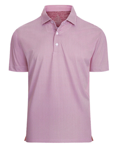 HOTDamipow Premium Golf Shirts for Men Dry Fit Performance Polo Short Sleeve Collared Shirt
