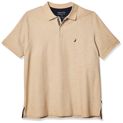HOTNautica Men's Big and Tall Classic Fit Short Sleeve Solid Performance Deck Polo Shirt | Designed Exclusively for Big & Tall Men