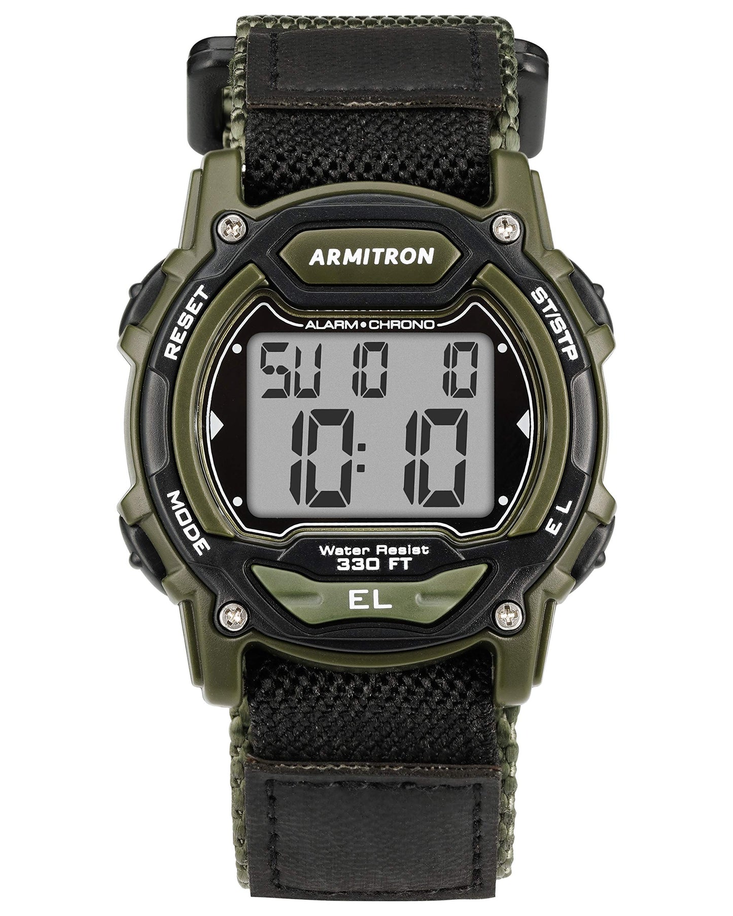 HOTArmitron Sport Unisex Digital Chronograph Nylon Strap Watch, 45-7004