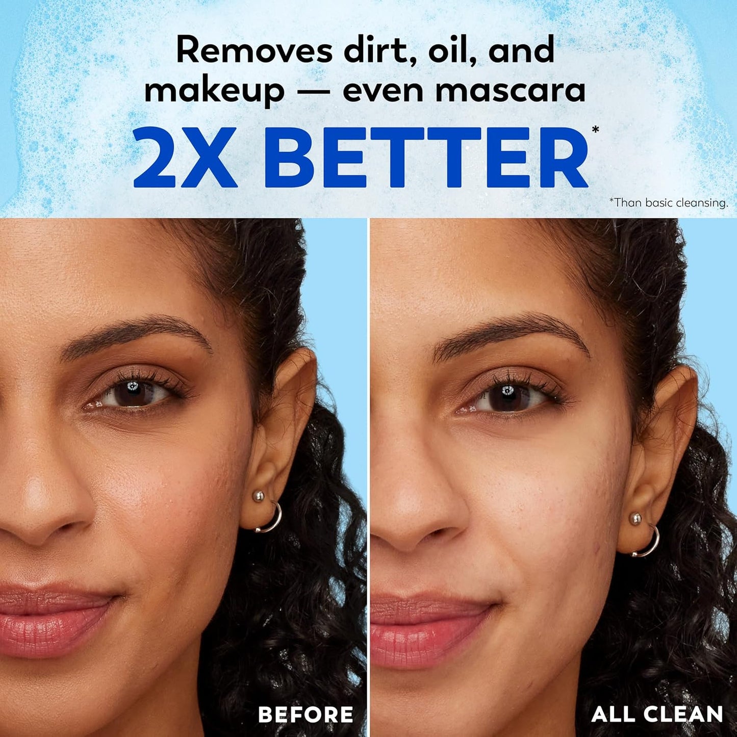 HOTOlay Makeup Remover Wipes, Daily Facials Deep Clean Face Cleanser for Normal to Oily Skin, Alcohol & Fragrance Free, Soft Face Wash Towels, Travel Essentials for Women, Convenient Dry Cloths, 66 ct