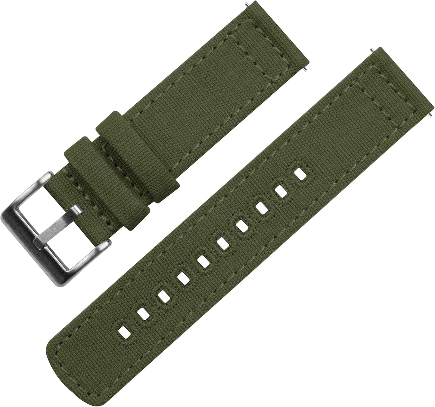 HOTBARTON Canvas Quick Release Watch Band Straps
