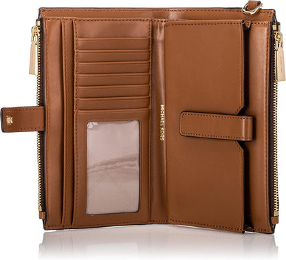 HOTMichael Kors Women's Jet Set Travel Top-zip Tote HandBag, Brown