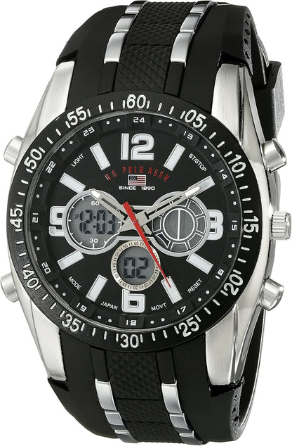 HOTAccutime U.S. Polo Assn. Sport Men's US9281 Sport Watch