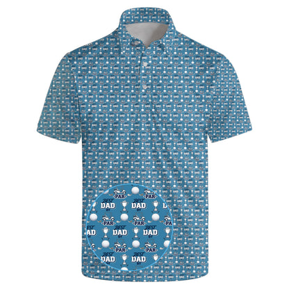 HOTGolf Polo Shirts for Men Funny Print Quick Dry Short Sleeve Performance Golf Shirts Moisture Wicking Polo Shirts