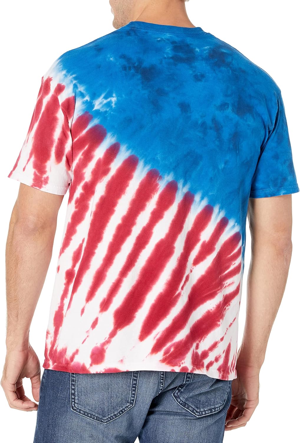 HOTLiquid Blue Men's Plus-Size Stars and Stripes