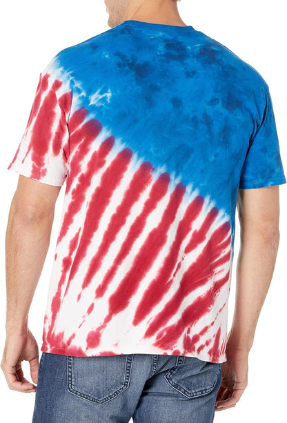 HOTLiquid Blue Men's Plus-Size Stars and Stripes