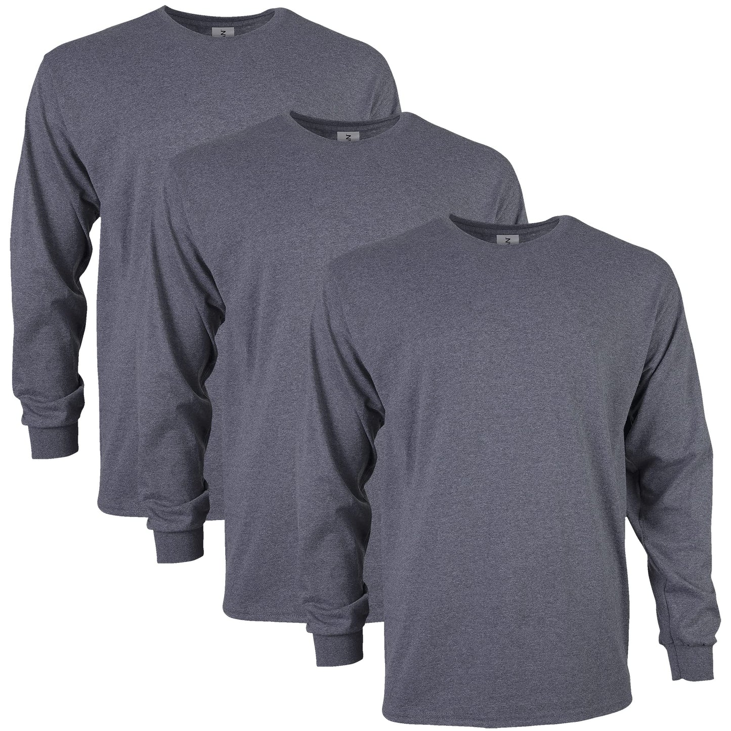HOTGildan Adult Ultra Cotton Long Sleeve T-Shirt, Style G2400, Multipack