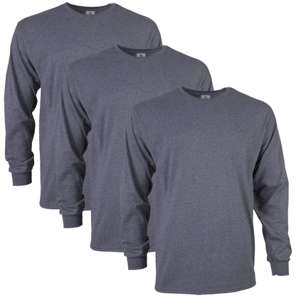 HOTGildan Adult Ultra Cotton Long Sleeve T-Shirt, Style G2400, Multipack
