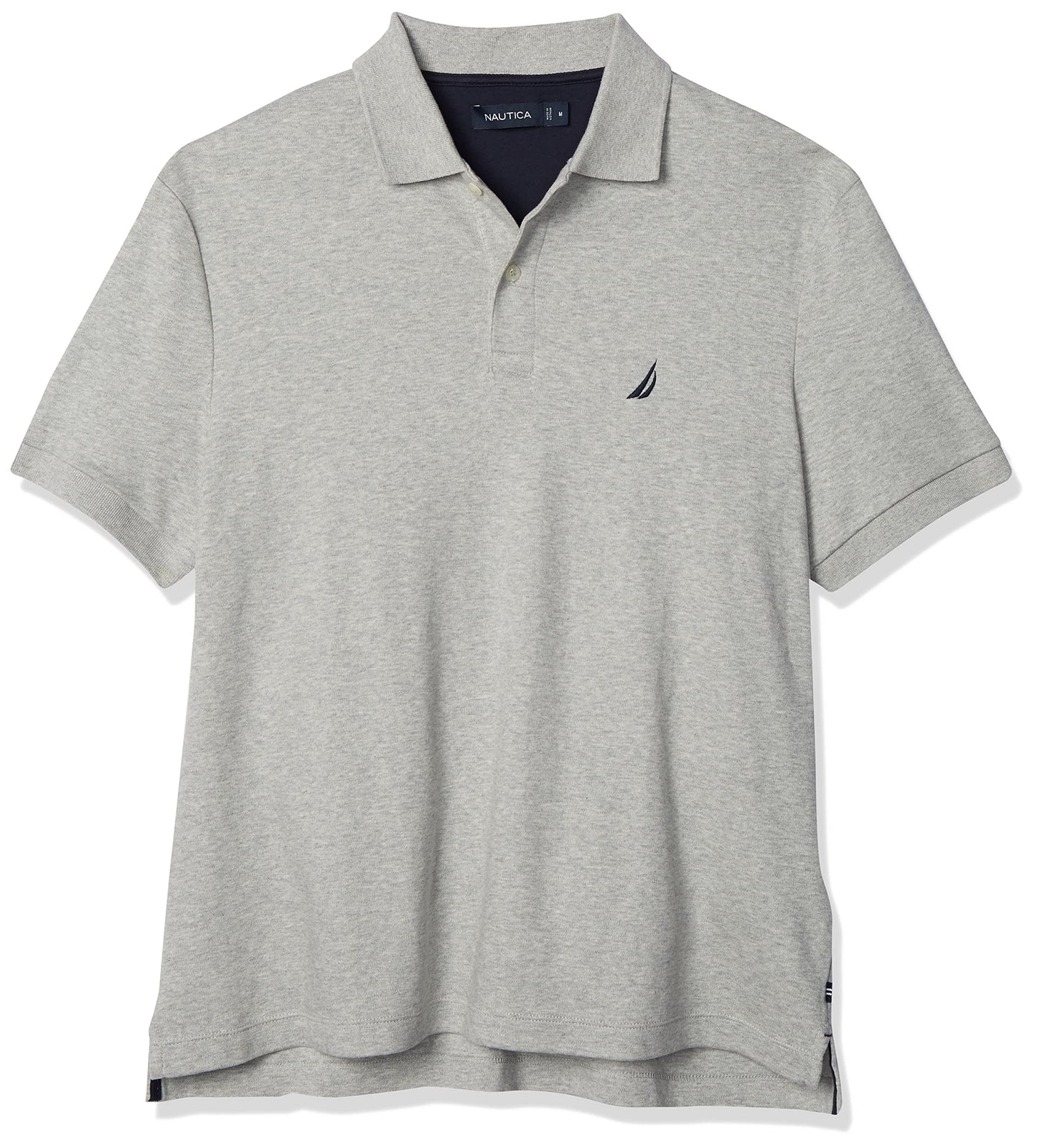 HOTNautica Men's Classic Fit Short Sleeve Dual Tipped Collar Polo Shirt