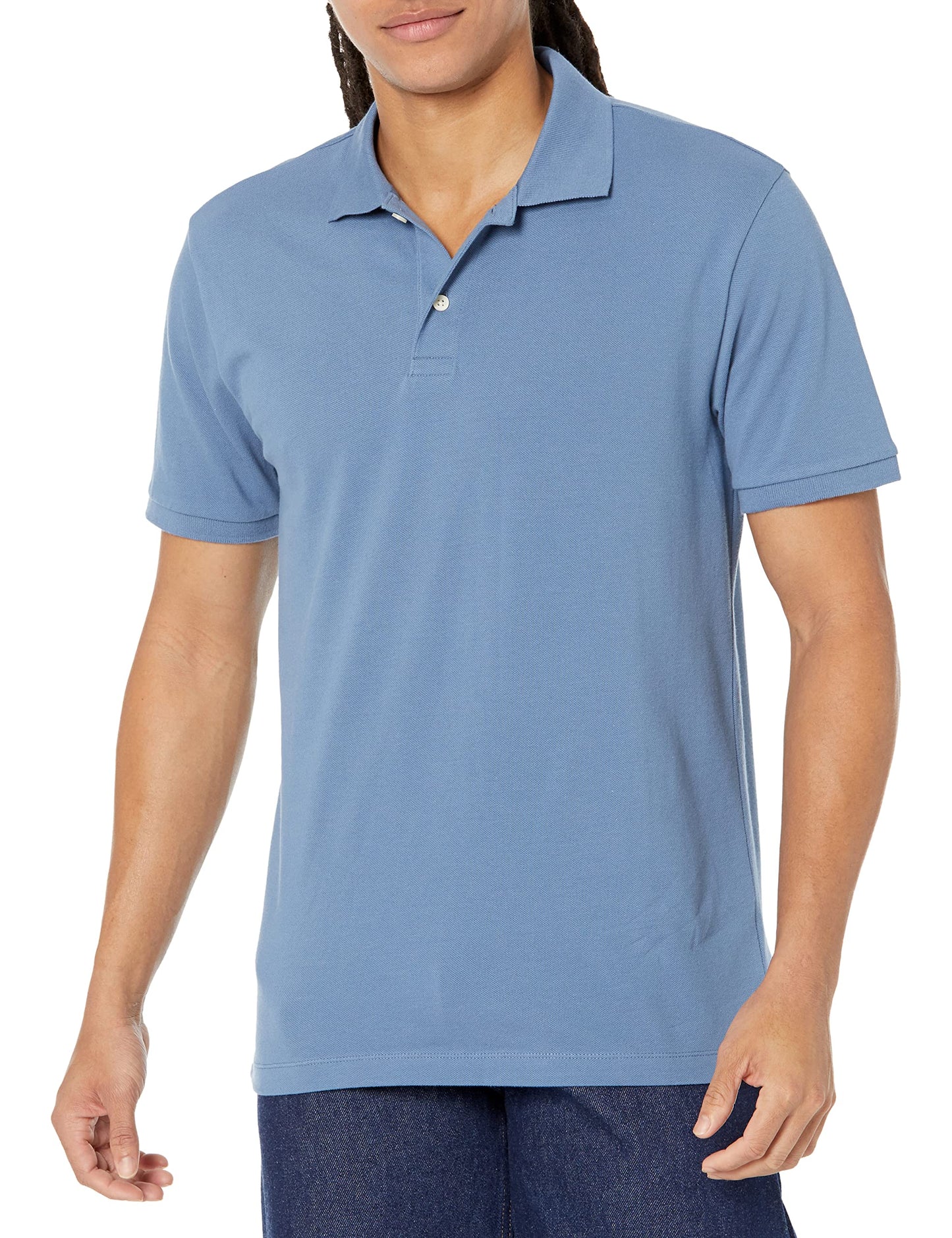 HOTGap Men's Stretch Pique Polo Shirt