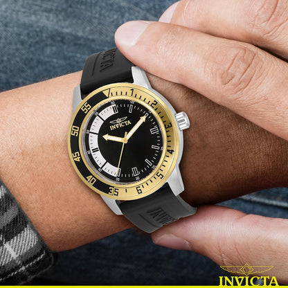 HOTInvicta Men's Specialty Silicone Quartz Watch