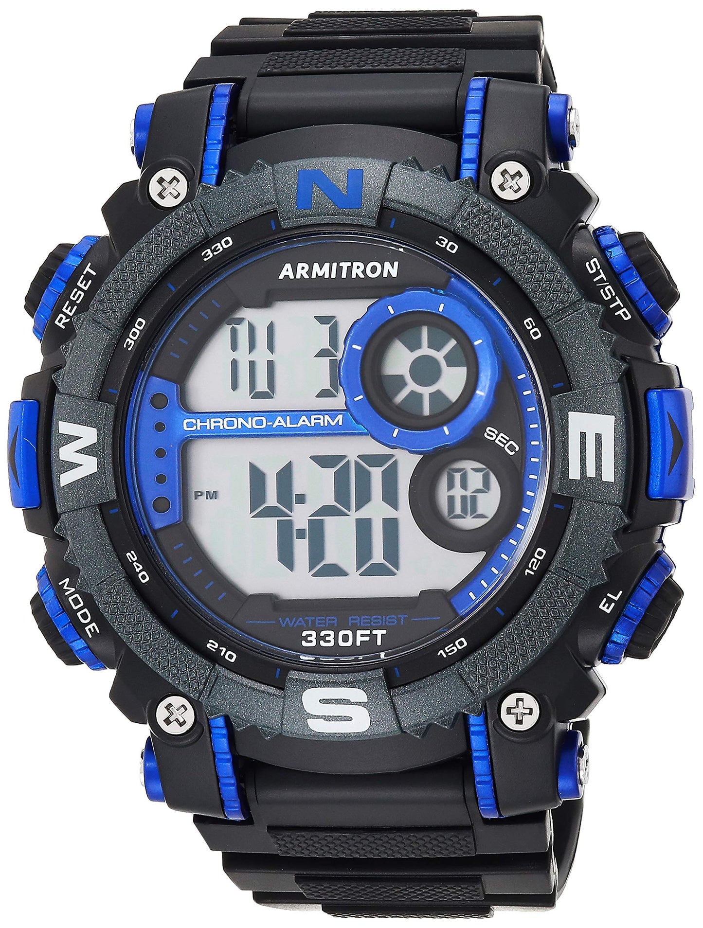 HOTArmitron Sport Men's Digital Chronograph Resin Strap Watch, 40/8284