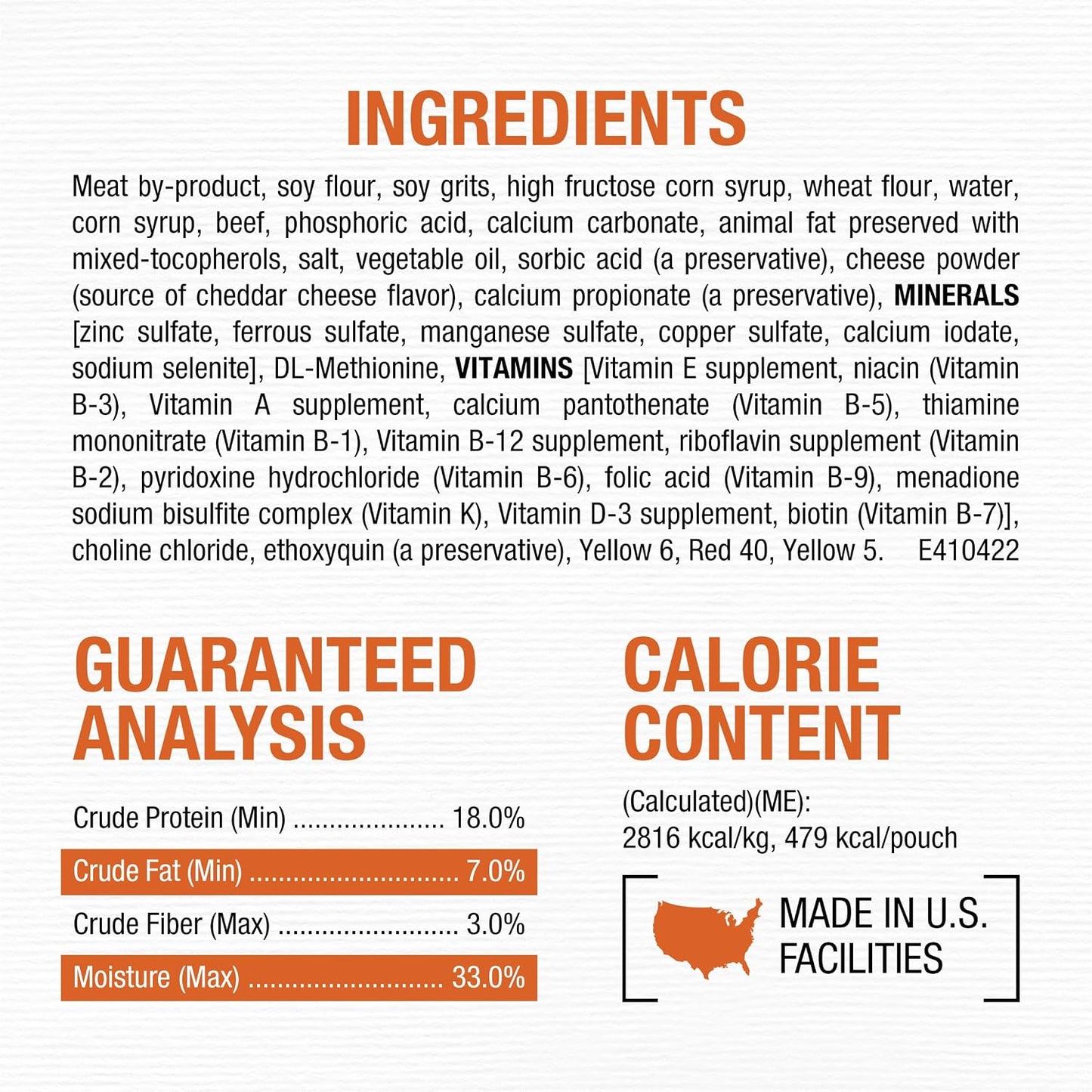 HOTPurina Moist and Meaty Burger With Cheddar Cheese Flavor Dry Soft Dog Food Pouches - 36 ct. Pouch