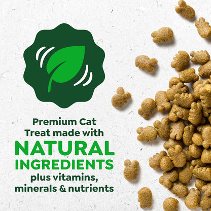 HOTGreenies Feline Natural Dental Cat Treats, Roasted Chicken Flavor, 21 oz | #1 vet-recommended, 36% less tartar in 28 days, cleans to gumline, under 2 calories per treat, natural ingredients