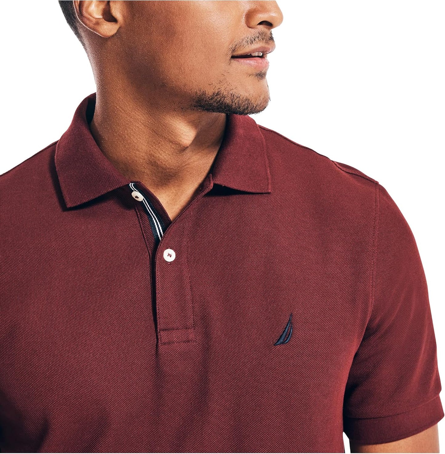 HOTNautica Men's Performance Pique Polo Shirt | Designed Exclusively for Big & Tall Men
