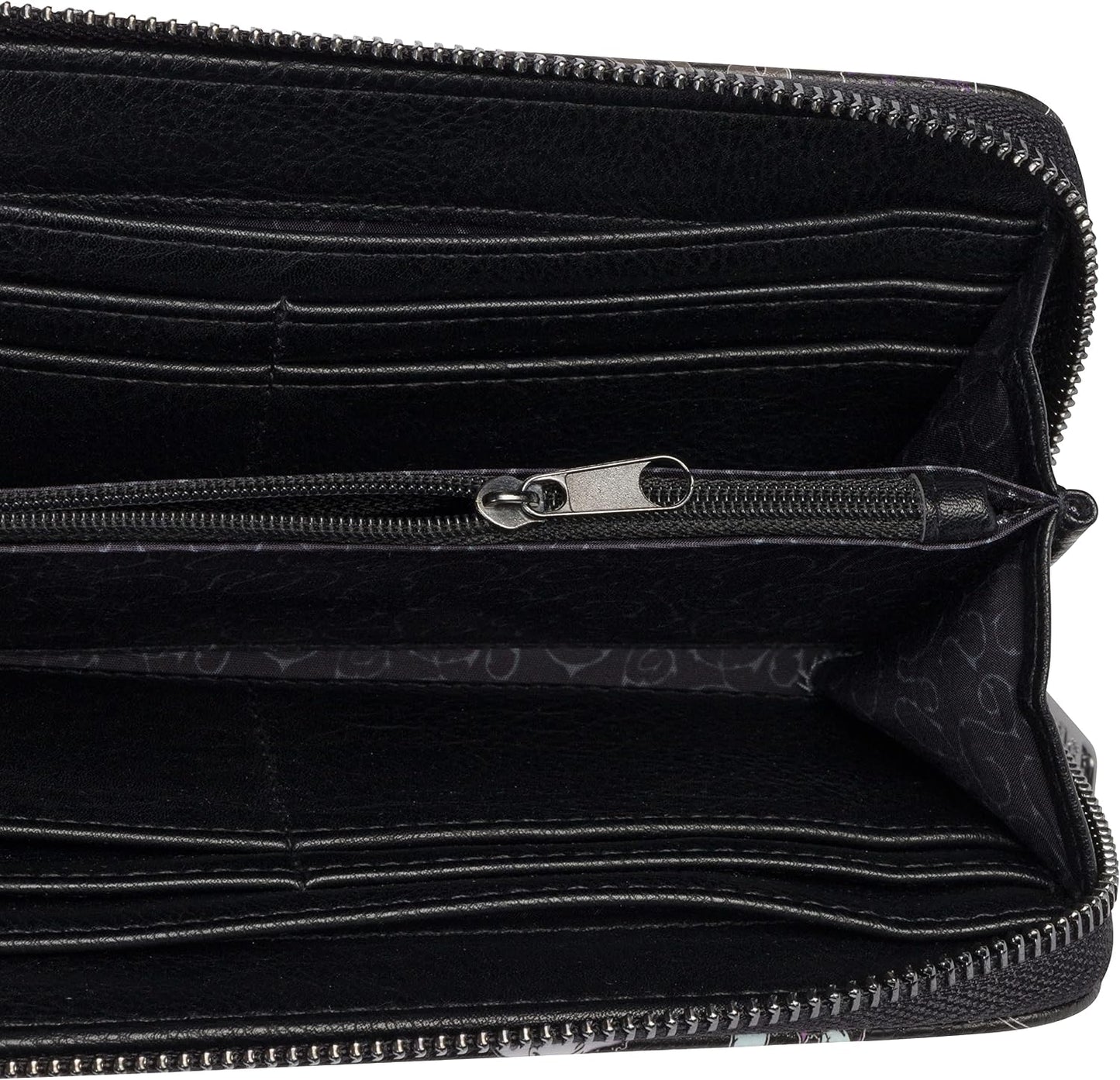 HOTLoungefly Disney The Nightmare Before Christmas Wallet - Accordion Style & Zip Around