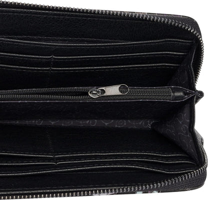 HOTLoungefly Disney The Nightmare Before Christmas Wallet - Accordion Style & Zip Around