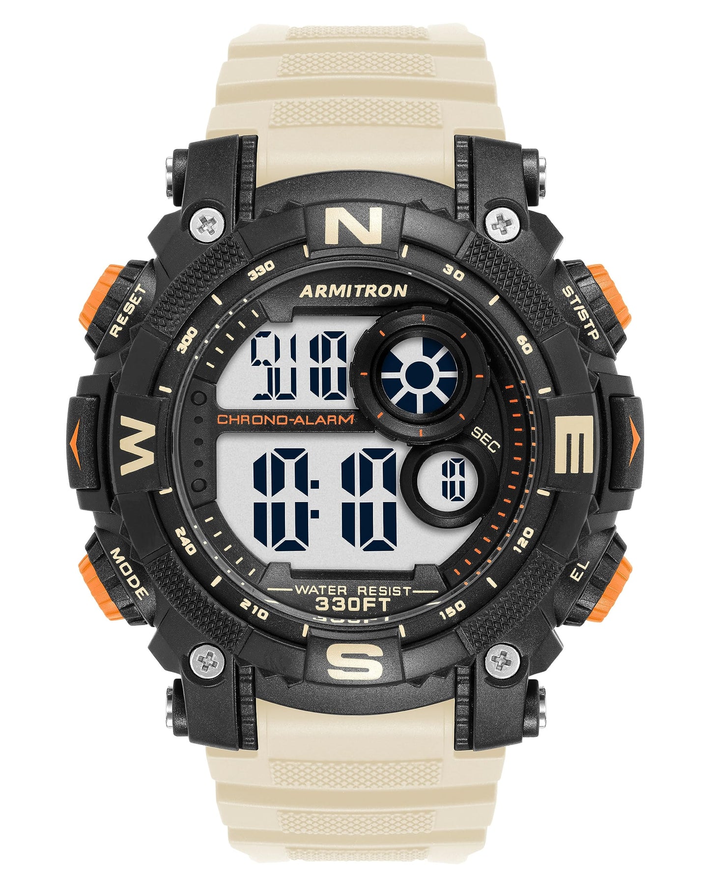 HOTArmitron Sport Men's Digital Chronograph Resin Strap Watch, 40/8284