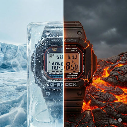 HOTCasio G-Shock GW-M5610U-1 Men's Solar Black Resin Sport Watch