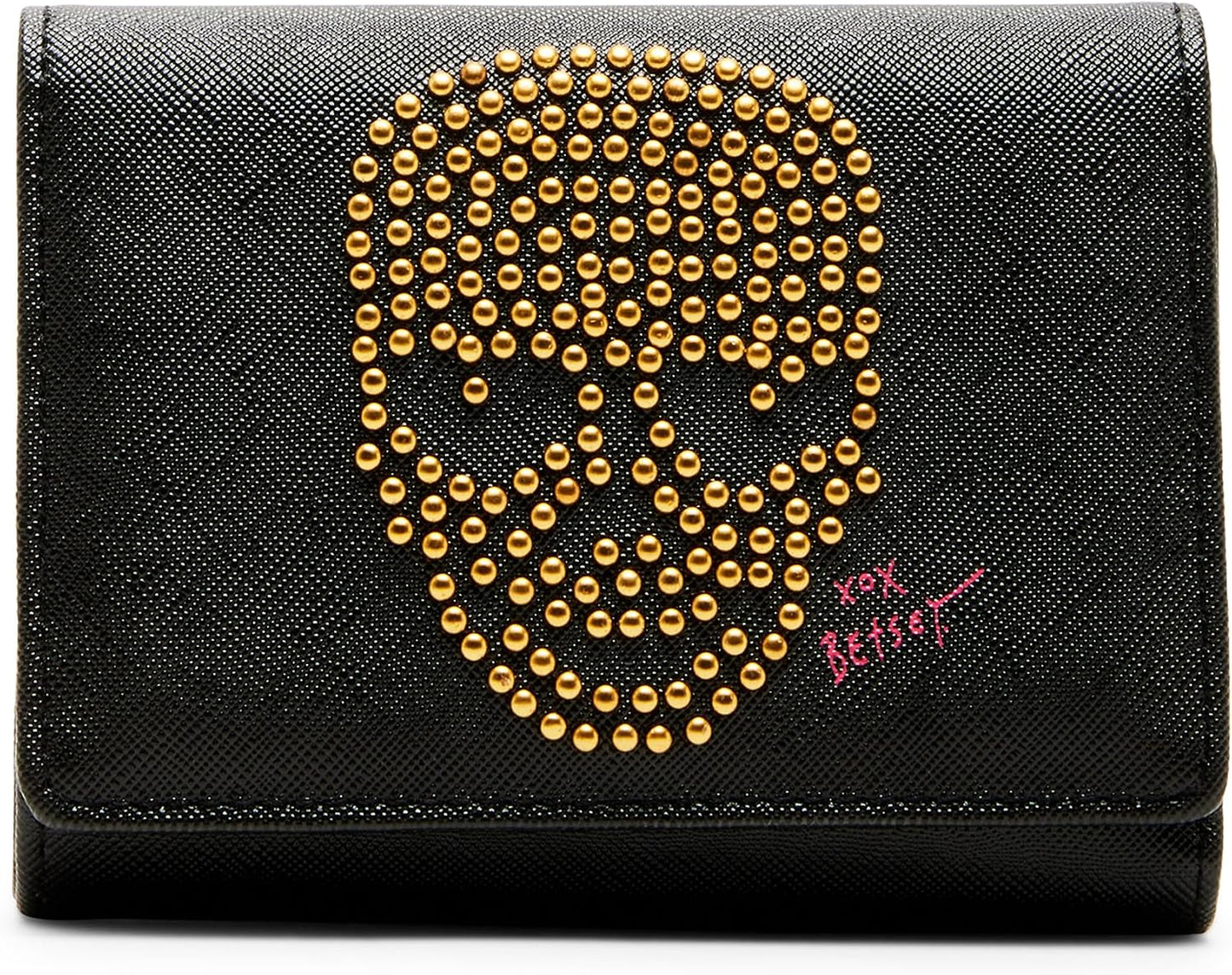 HOTBetsey Johnson Skull Boss Trifold Wallet