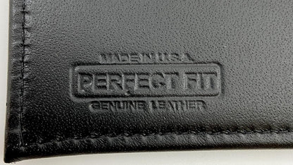 HOTPerfect Fit Shield Wallets 5 Point Star Florida Sheriff Five-Point Star | Badge Style Hidden Badge Wallet Leather (Cutout PF-185) Black. Badge Holders