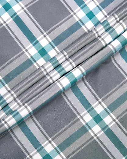 HOTAlimens & Gentle Plaid Mens Short Sleeve Button Down Shirts with Pocket | Lightweight,Button-Down Collar,Regular Fit,Excellent Colors,Breathable,Casual,Cotton Blend,Easy Care