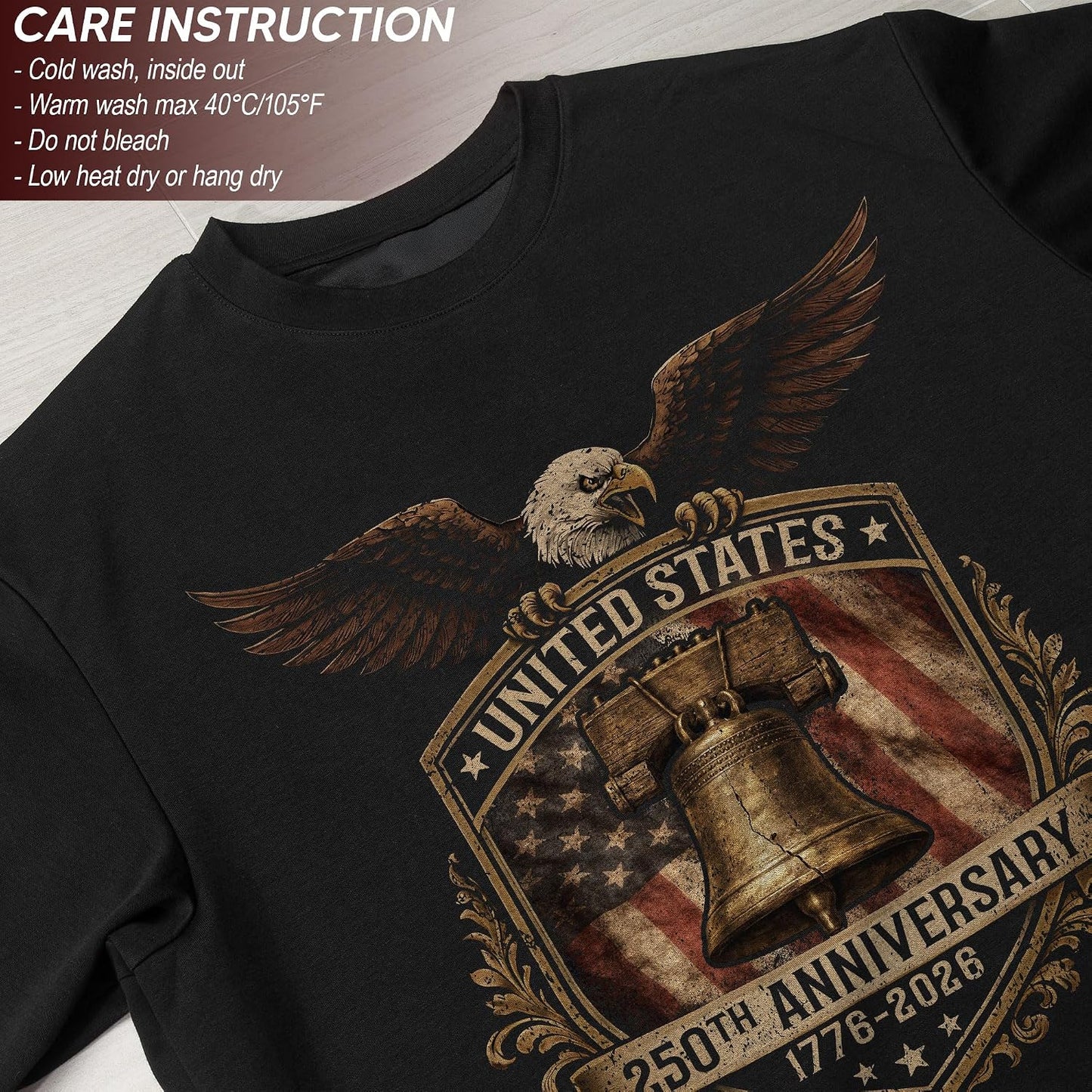 HOT250 Year American Anniversary Shirt, Patriotic Shirts for Men | Comfortable, stylish apparel featuring a commemorative American theme for patriotic occasions and everyday wear
