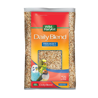 HOTWild Harvest Daily Blend Nutrition Diet for Parakeet, Canary and Finch 10 Pounds, Orange flavour
