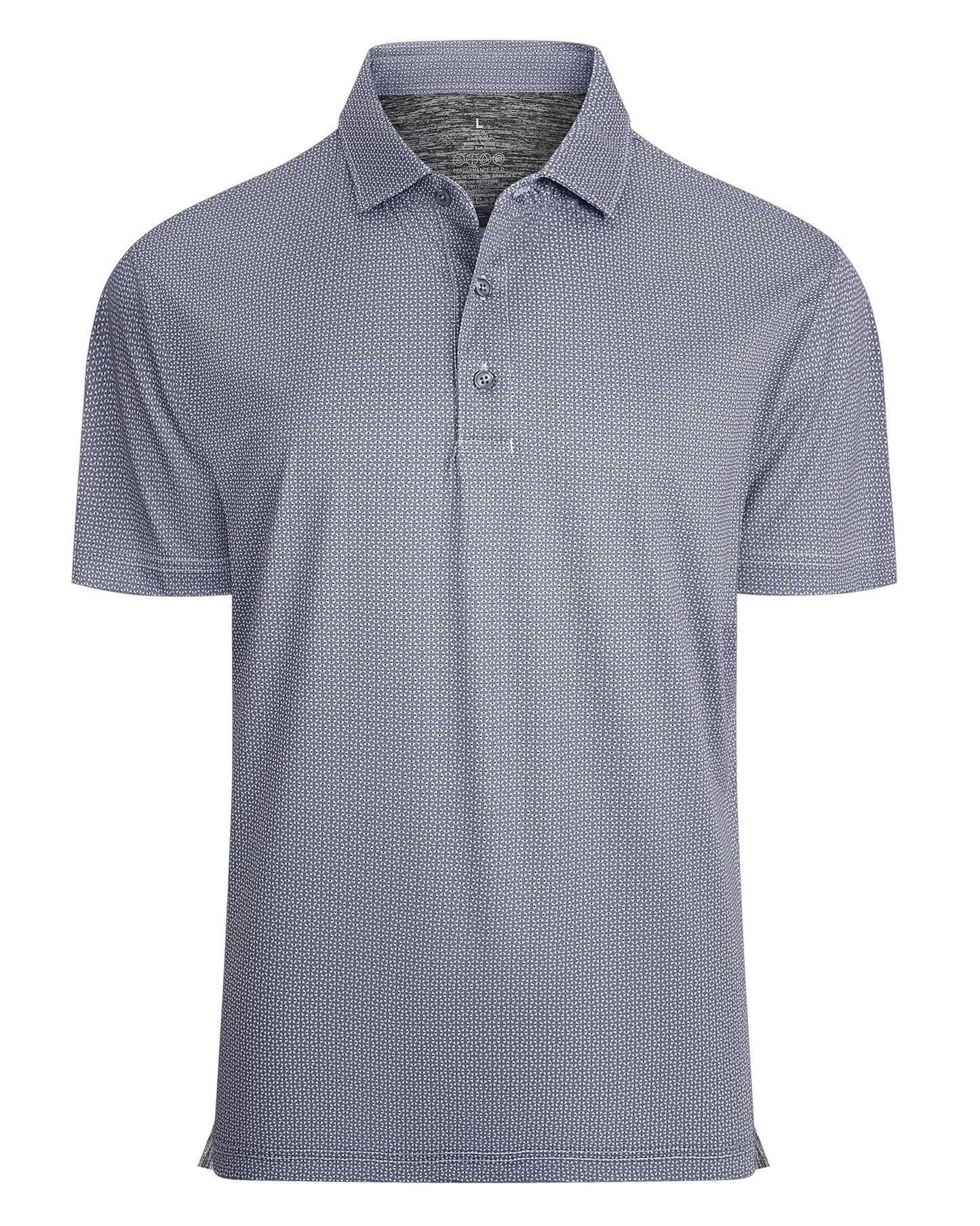HOTDamipow Premium Golf Shirts for Men Dry Fit Performance Polo Short Sleeve Collared Shirt