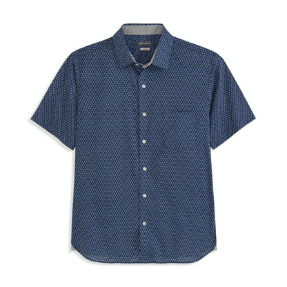 HOTVan Heusen Mens Wrinkle Free Short Sleeve Button Down Check Shirt