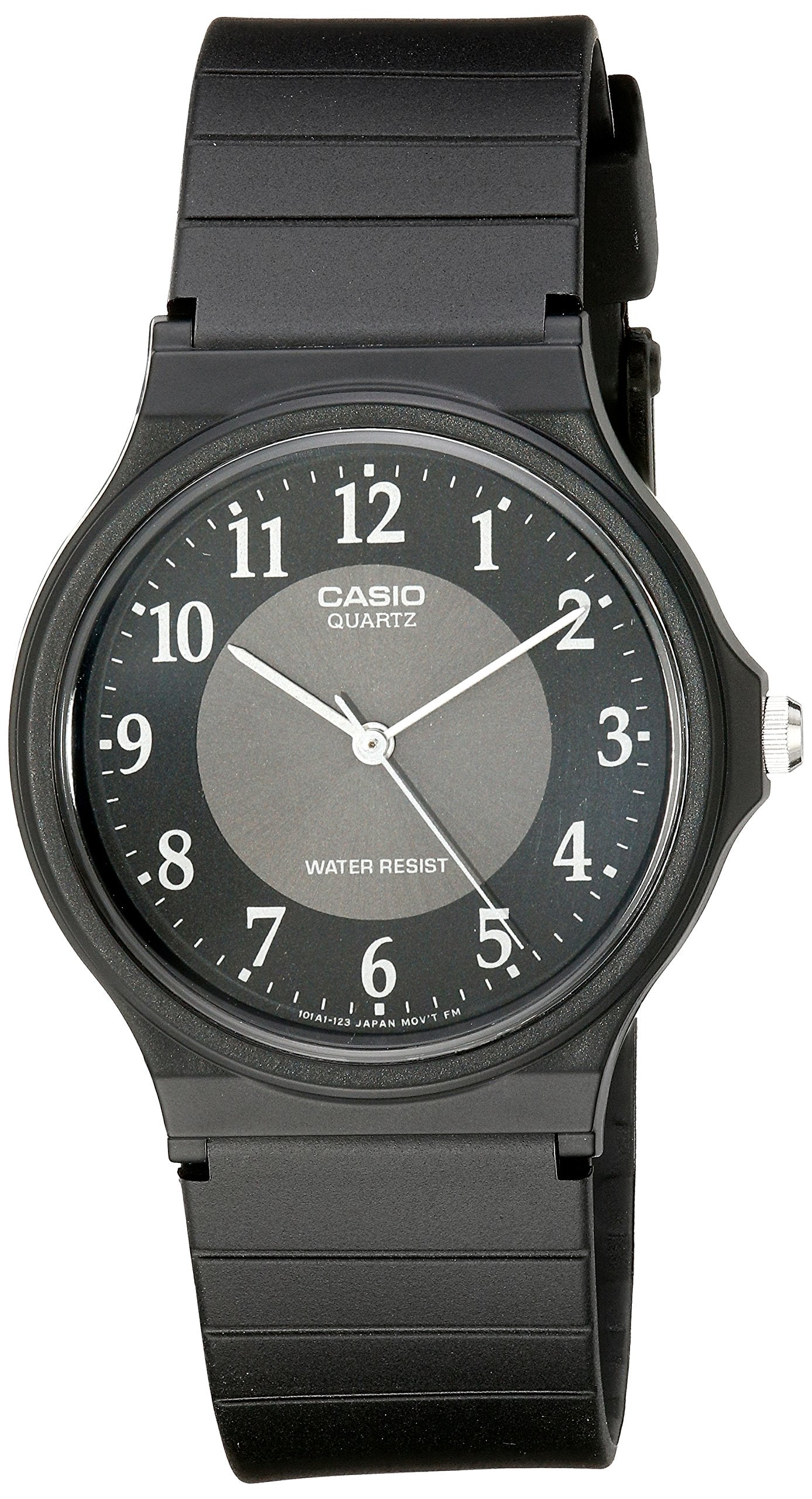 HOTCasio MQ24 Series | Quartz Analog Watch for Men | Water Resistant | Resin Case | Resin Band | Resin Glass | Three Hand Analog (HR, Min, SEC) | Classic Casio Design | 3 Year Battery